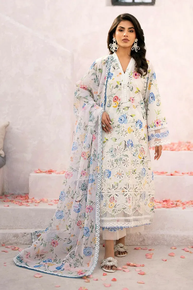 01 Zarifa Summer Soiree Embroidered Lawn Collection Vol 2