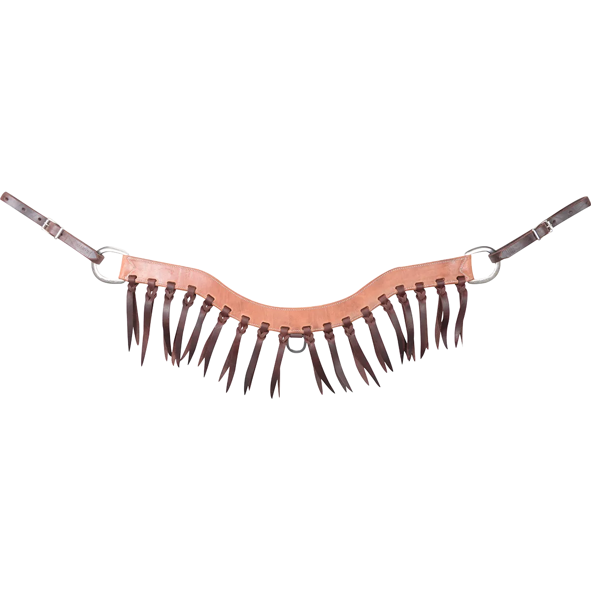 2" STEER ROPER BREASTCOLLAR W/ BLOOD KNOTS