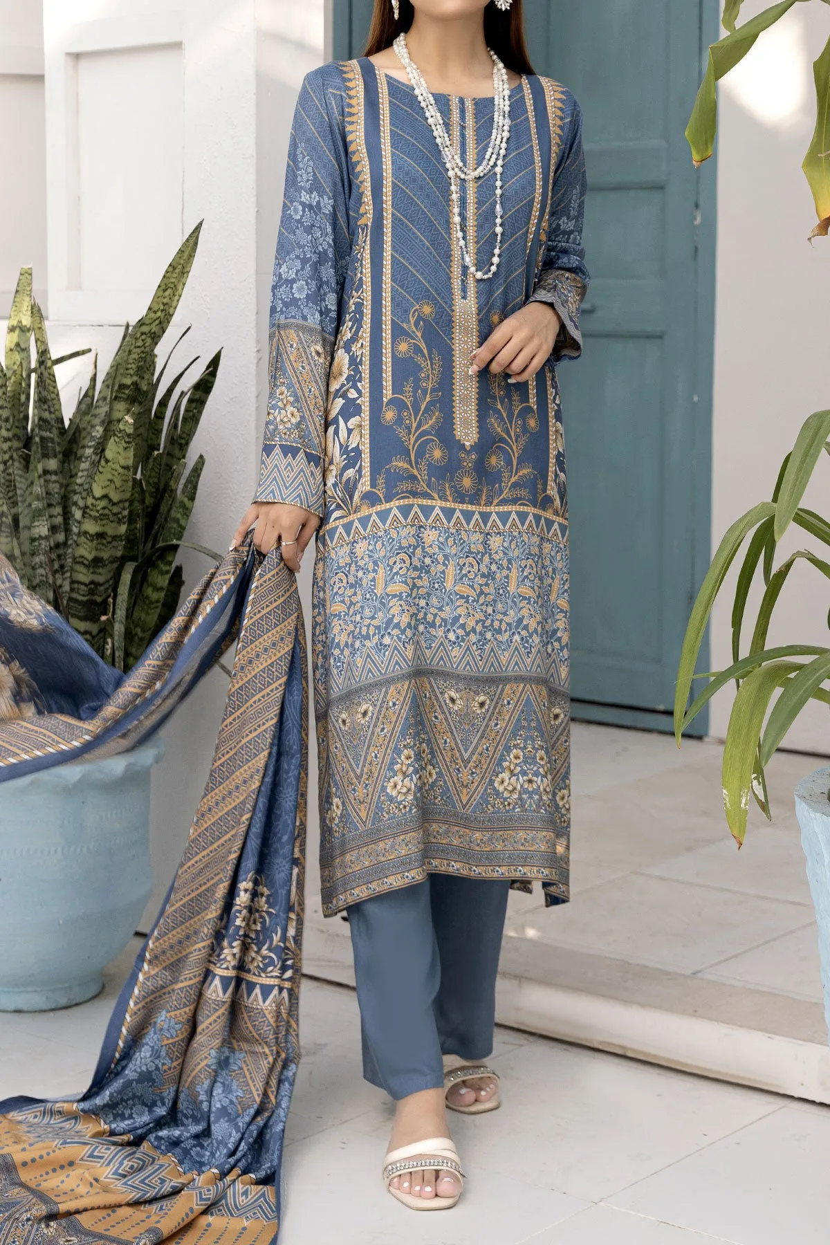 3 PIECE DIGITAL PRINT LINEN  | DPL-173