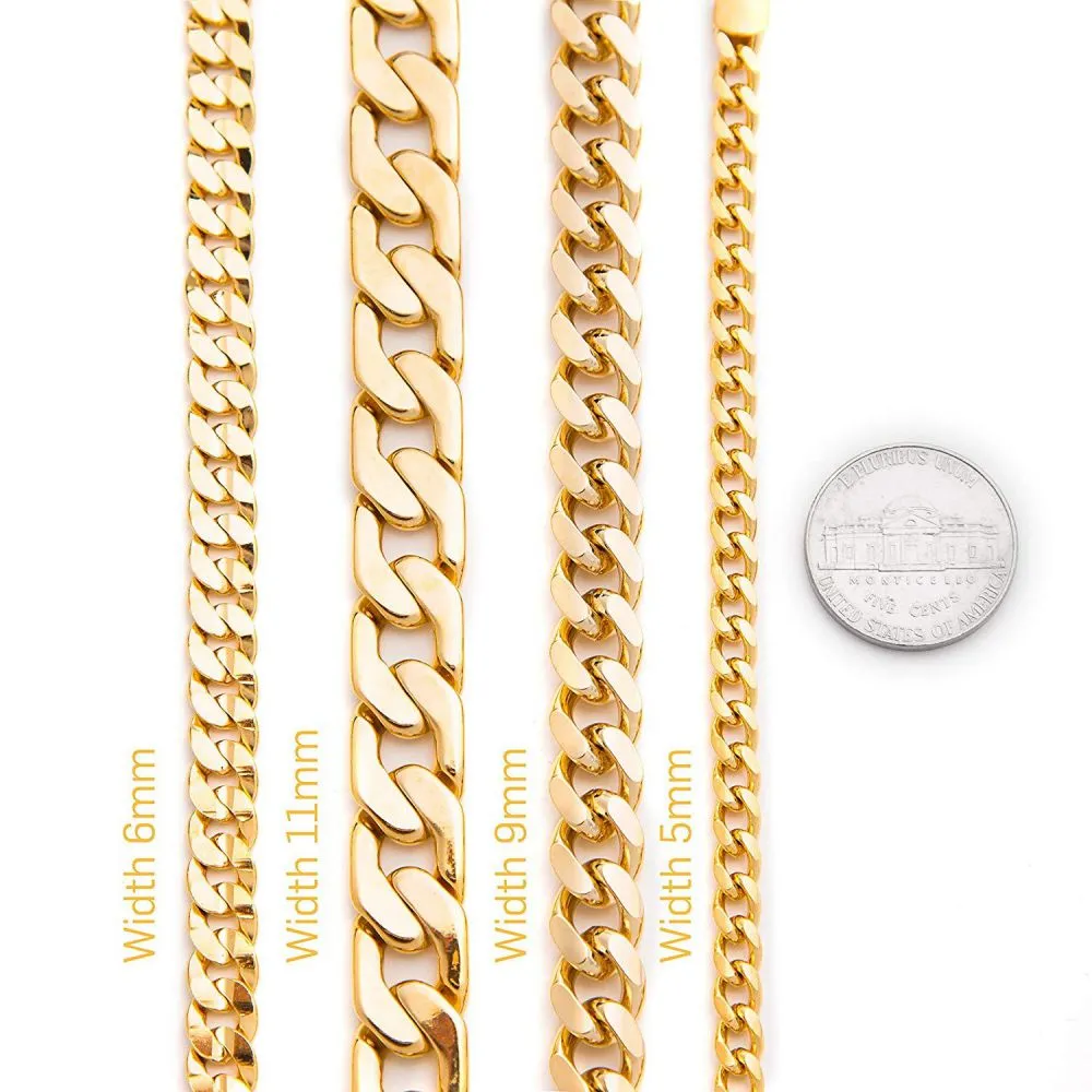 9mm Cuban Link Chain (Round)