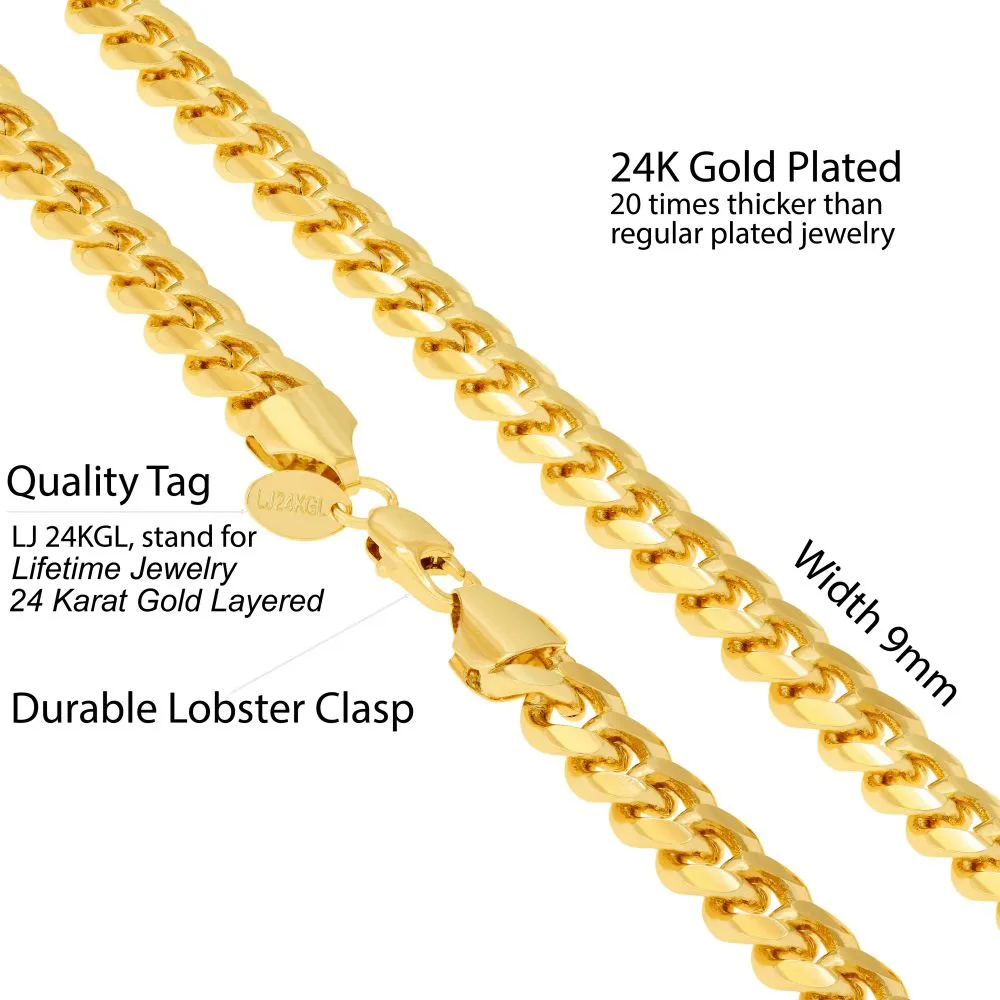 9mm Cuban Link Chain (Round)