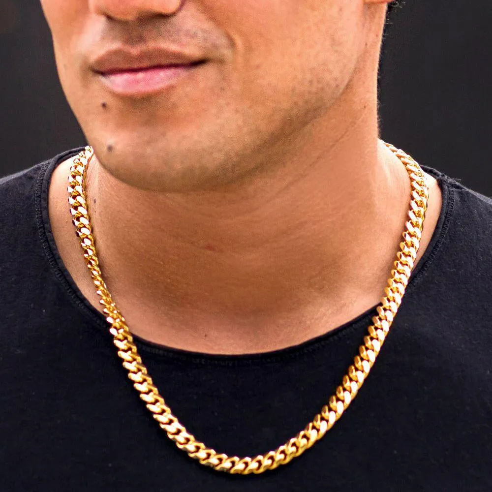 9mm Cuban Link Chain (Round)