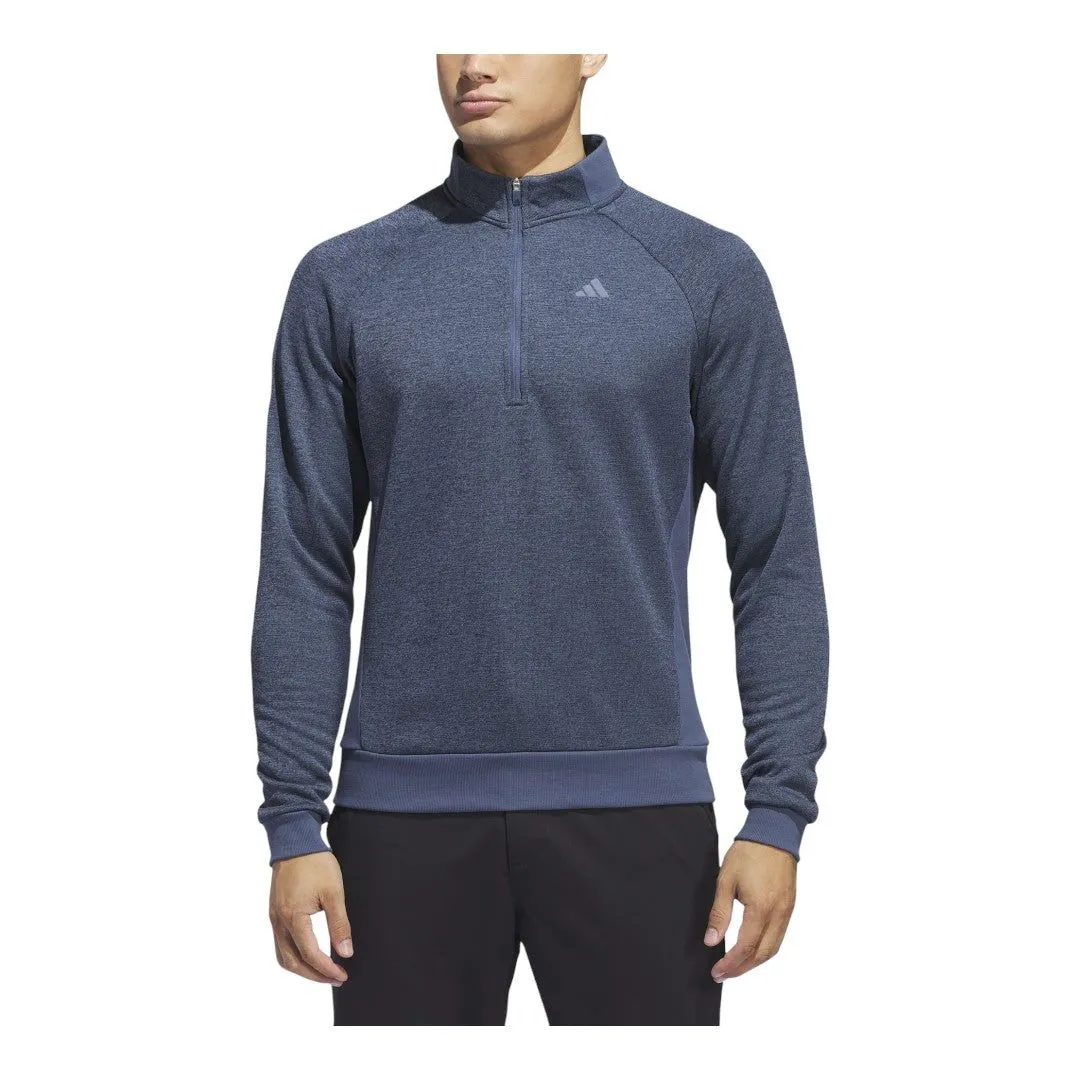 adidas DWR Ribbed 1/4 Zip Golf Mid Layer IU4496