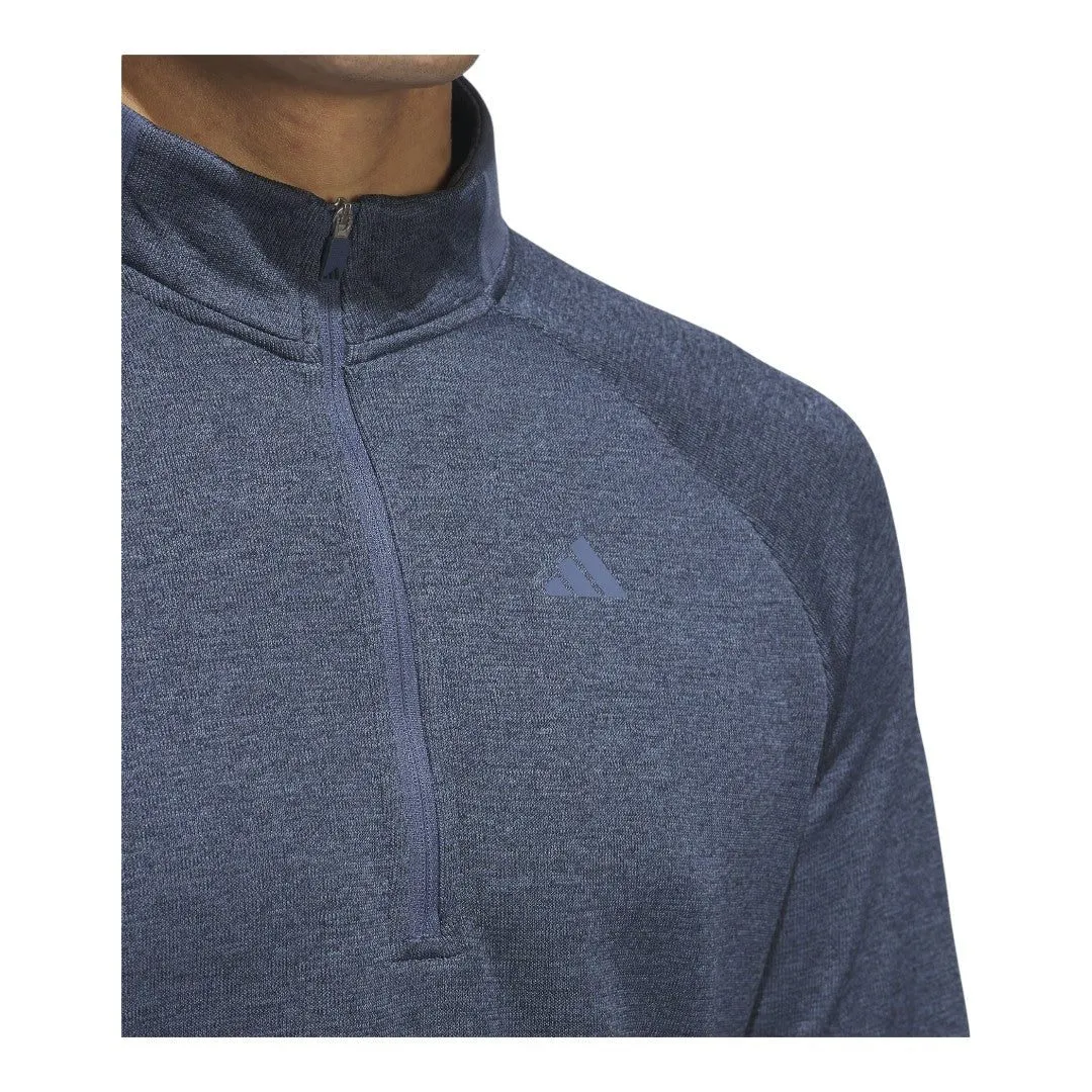 adidas DWR Ribbed 1/4 Zip Golf Mid Layer IU4496