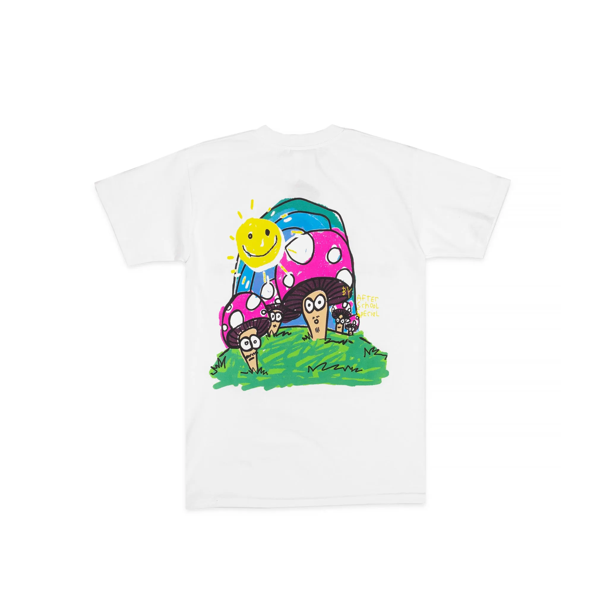 After School Special Mens Trippy T-Shirt 'White'