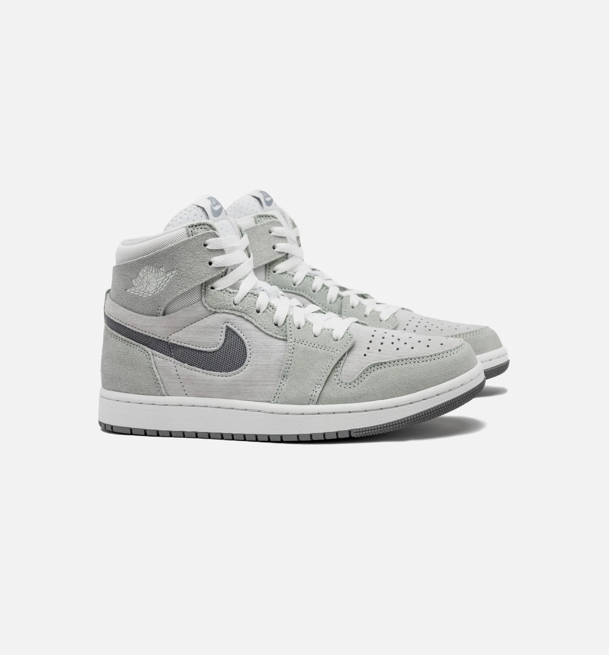 Air Jordan 1 Zoom CMFT 2 Particle Grey Mens Lifestyle Shoe - Grey