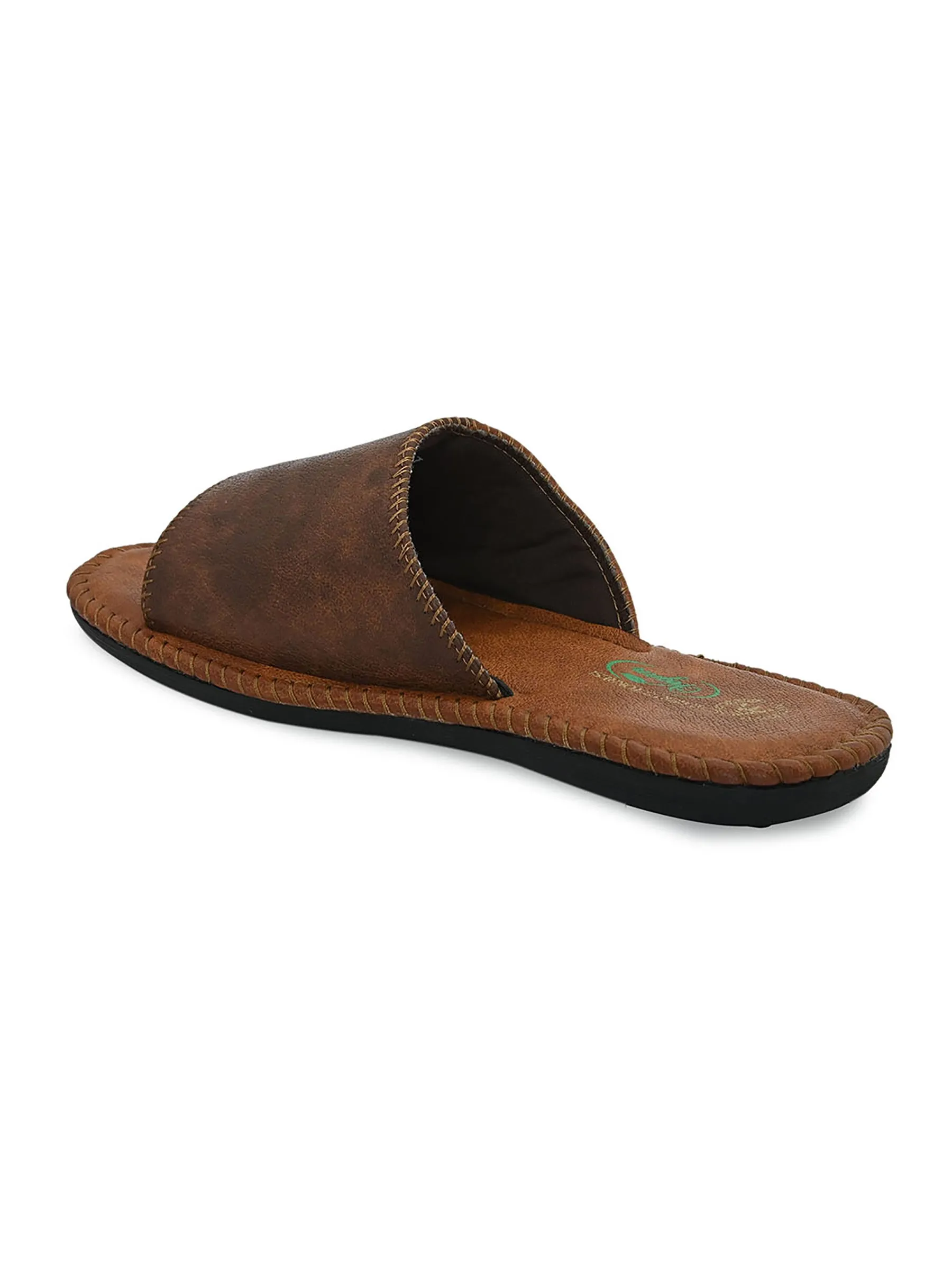 Alberto Torresi Men's Nova Tan Casual Slippers