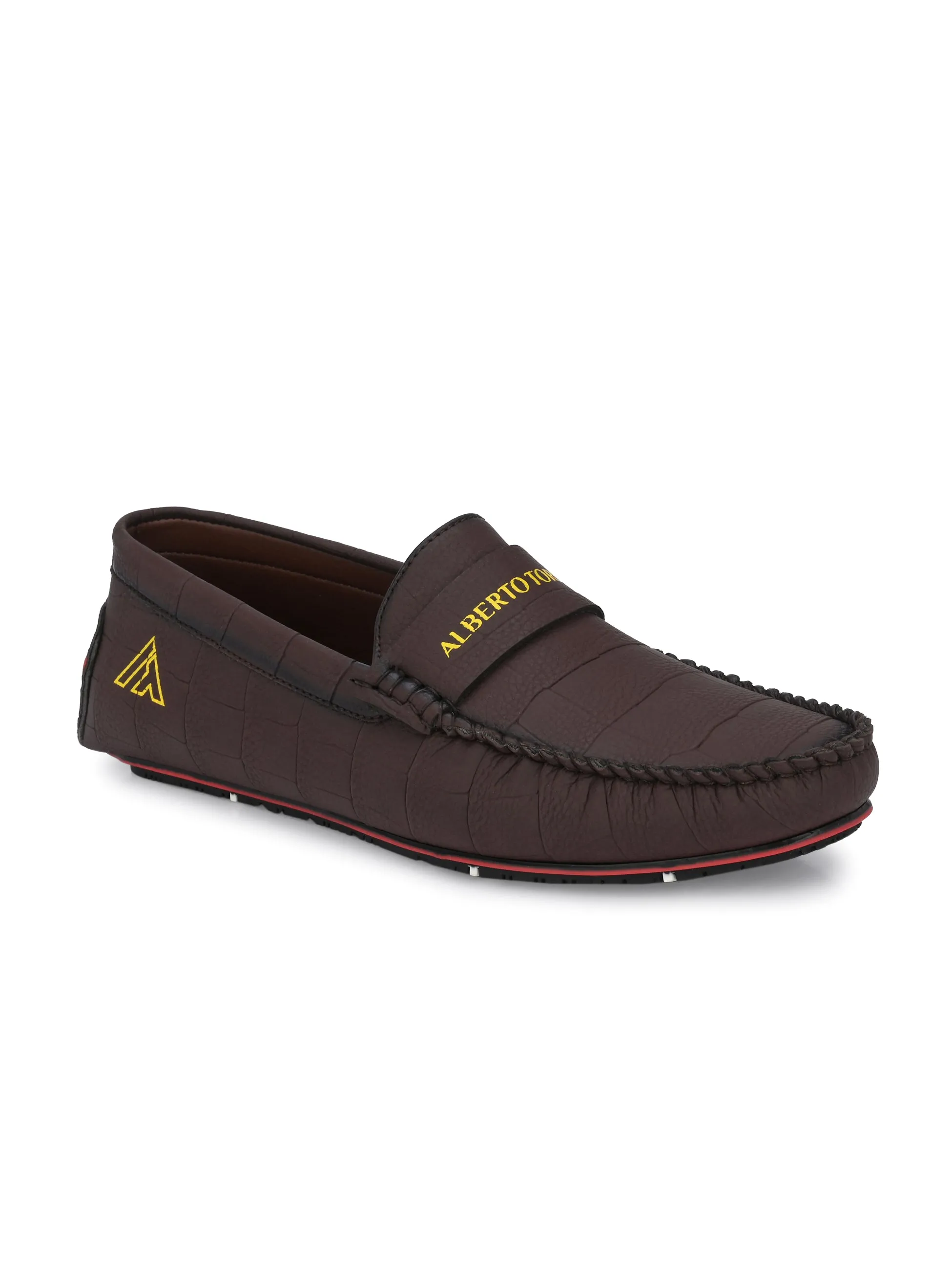 Alberto torresi Synthetic Brown Casual Loafers