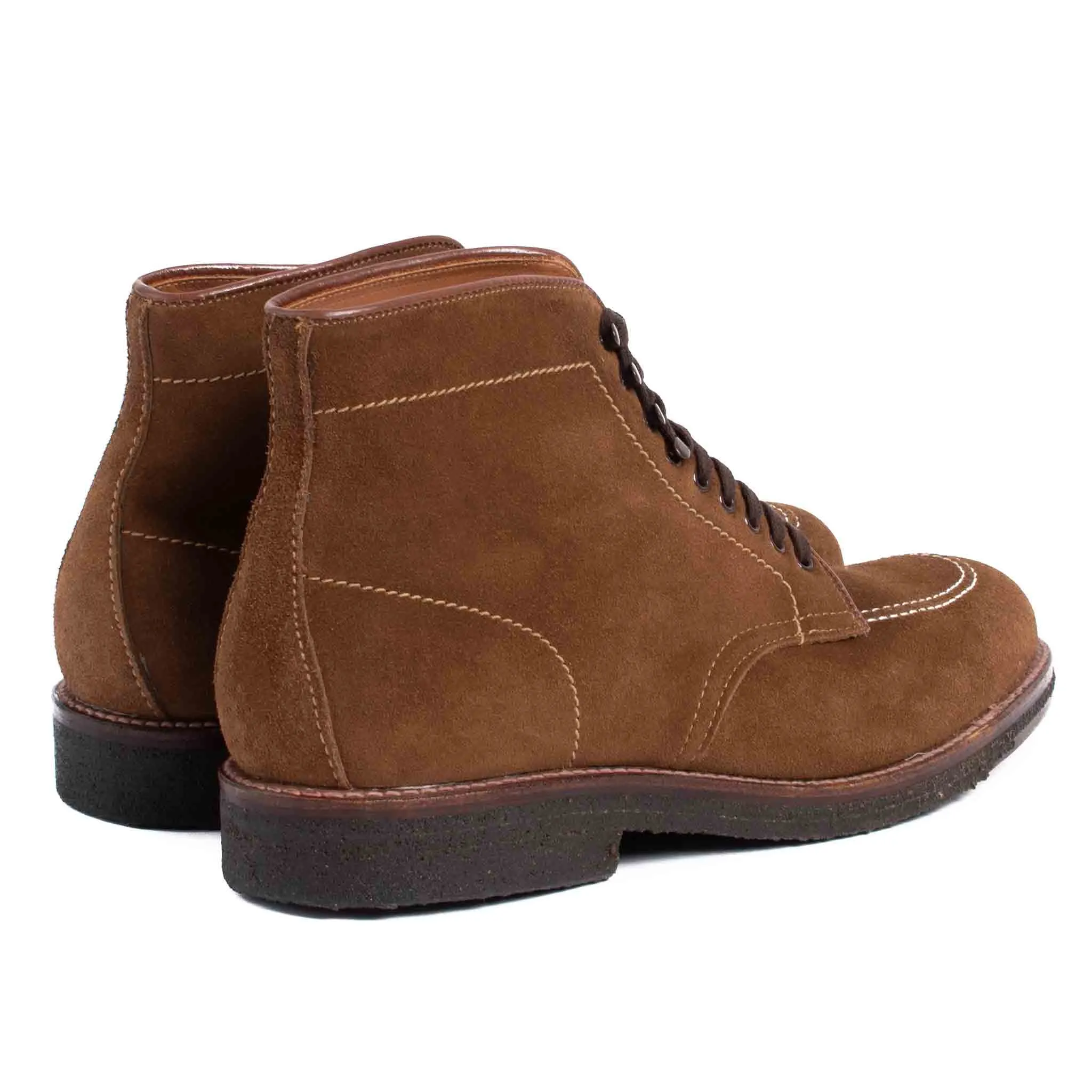 Alden Snuff Suede Indy Boot with Crepe Sole