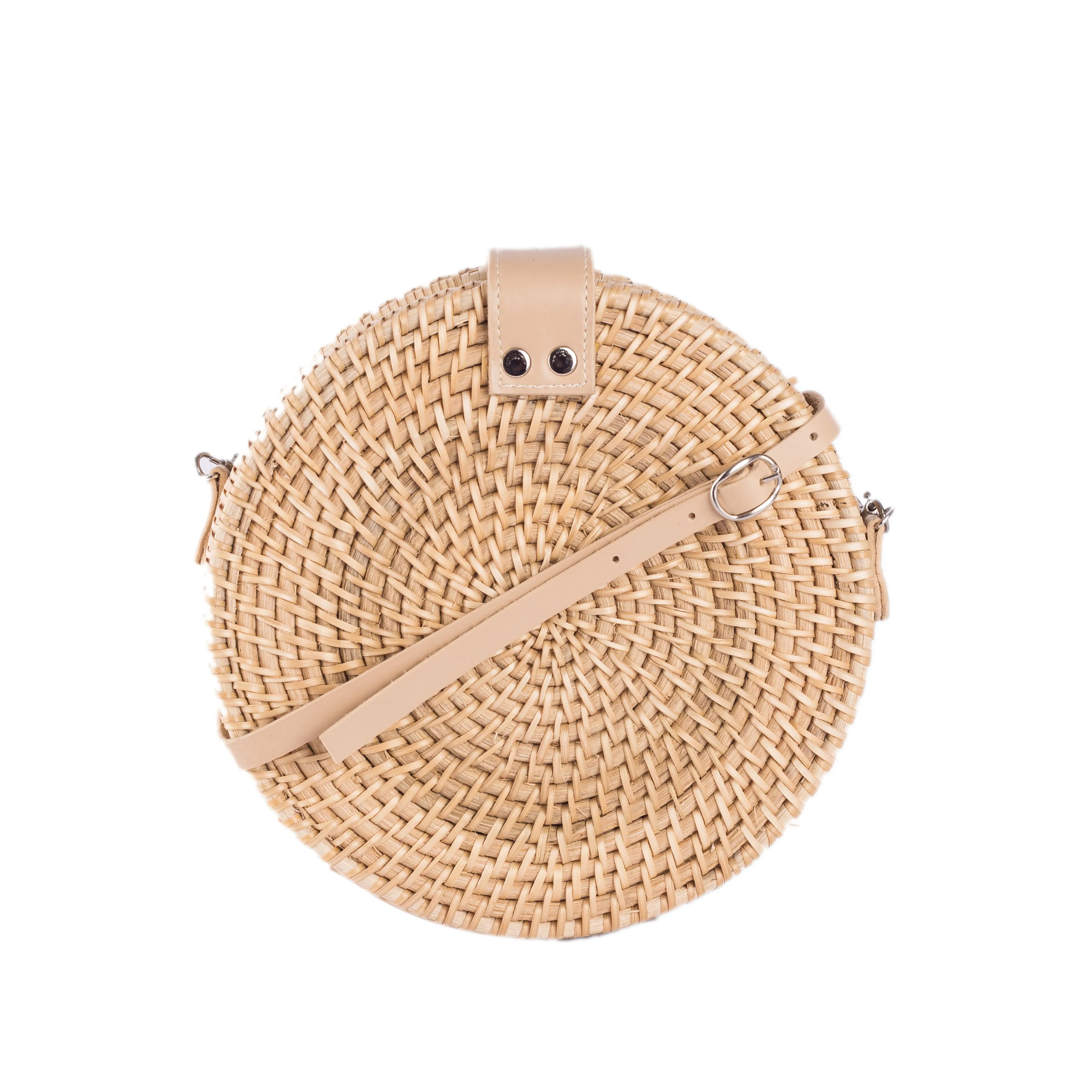 Alicia Rattan Crossbody