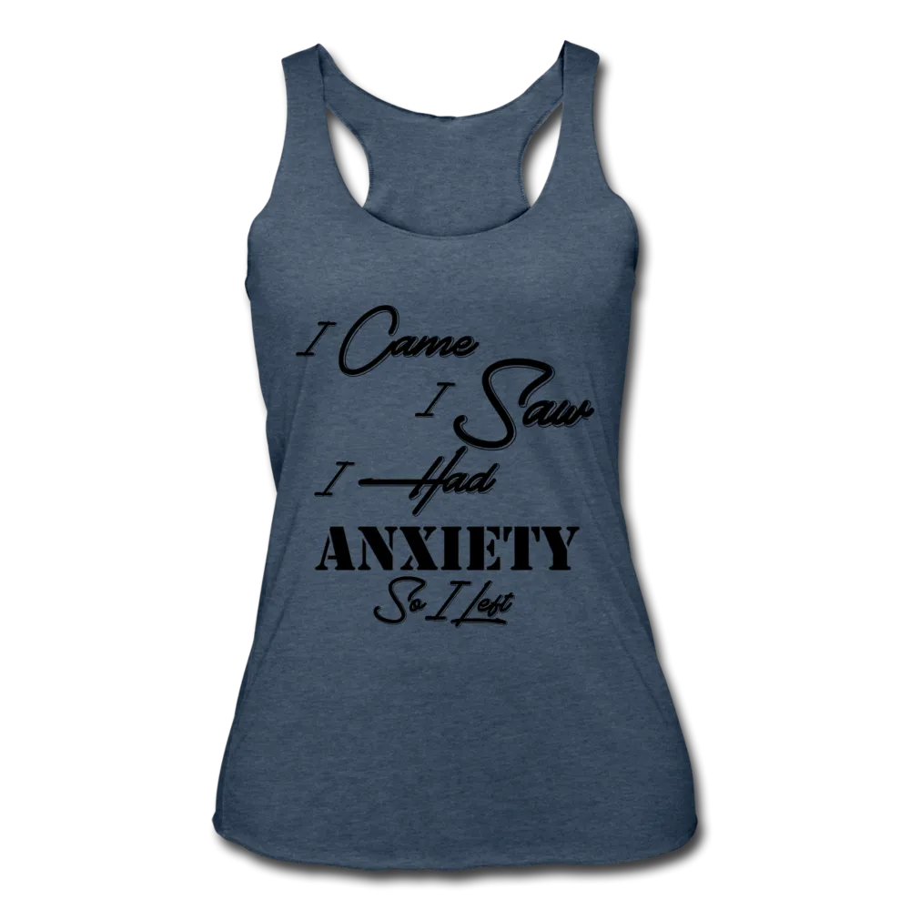 Anxiety Left Racerback Tank Top