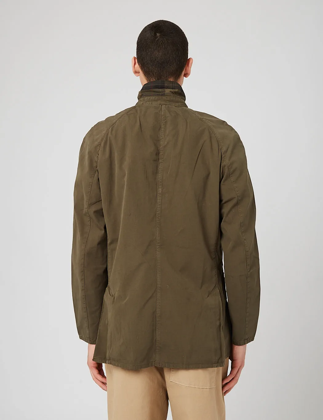 Barbour Ashby Casual Jacket - Olive Green