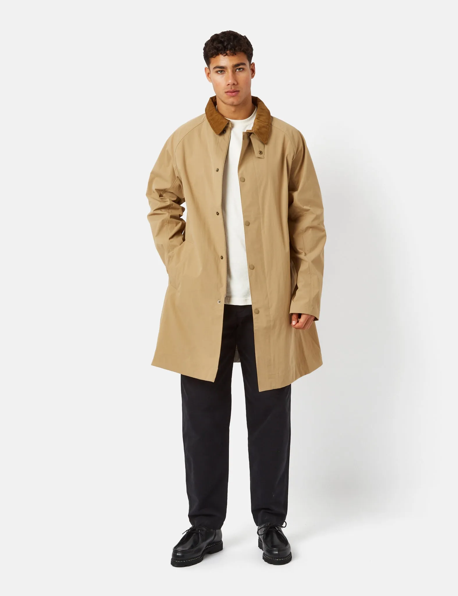 Barbour Ashi Mac Casual - Trench Brown