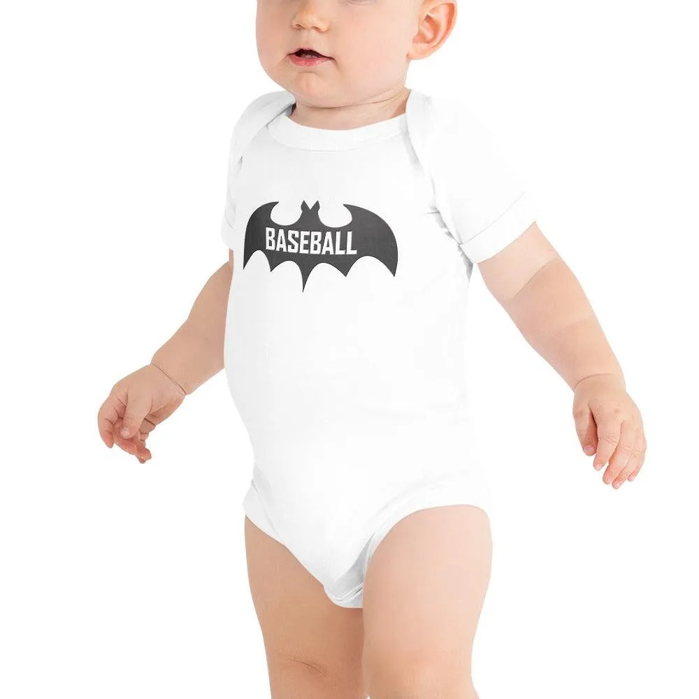 Baseball Bat Baby short sleeve one piece