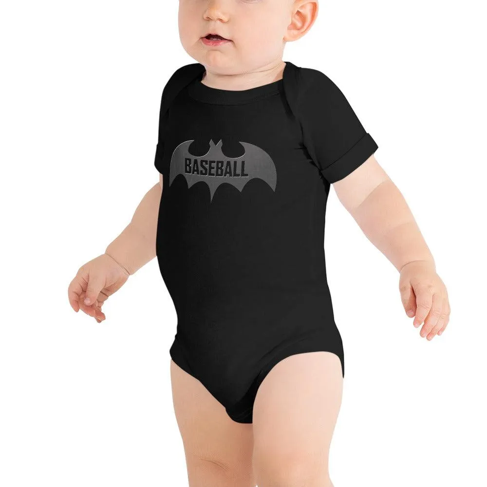 Baseball Bat Baby short sleeve one piece