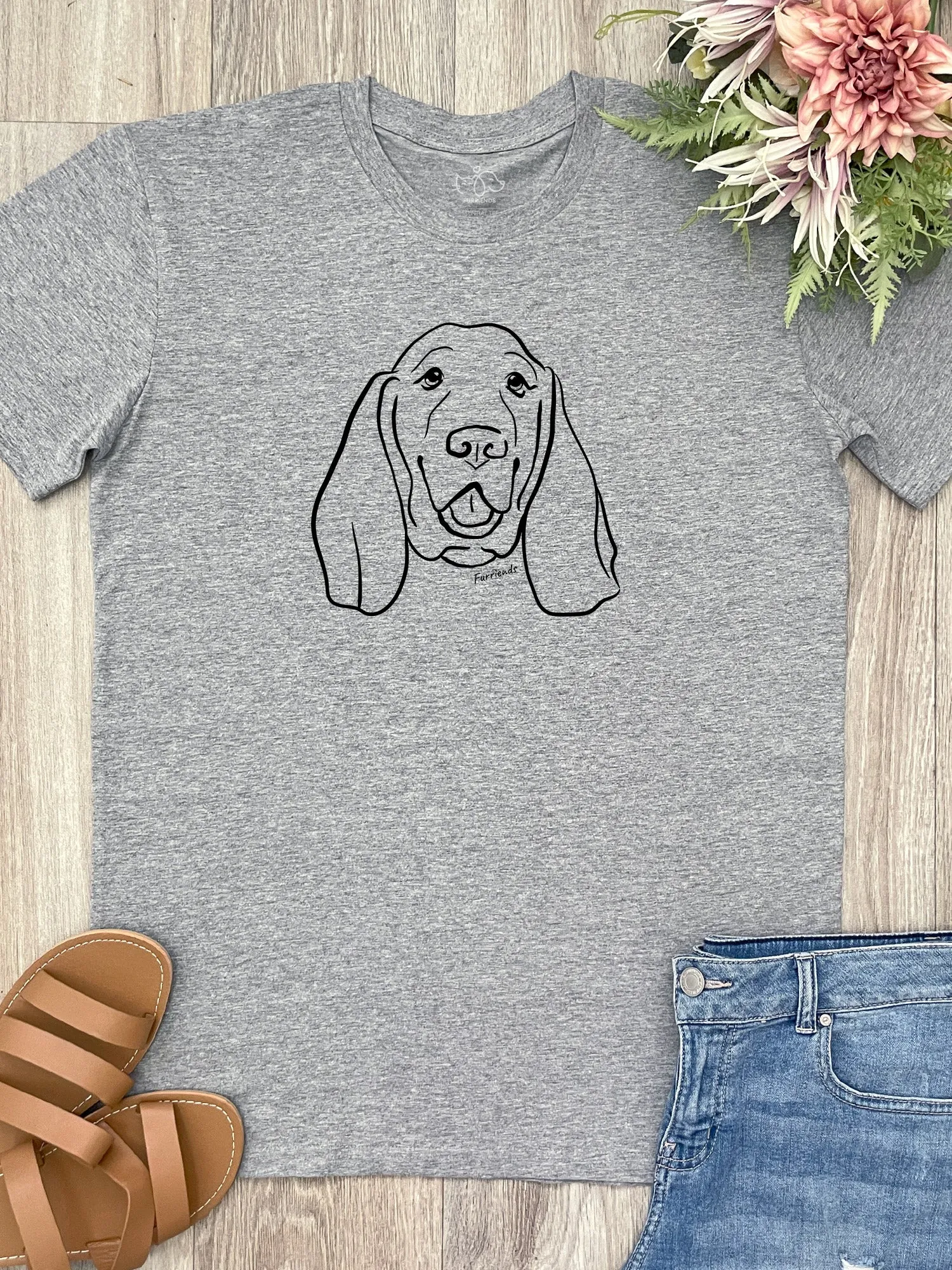 Basset Hound Essential Unisex Tee