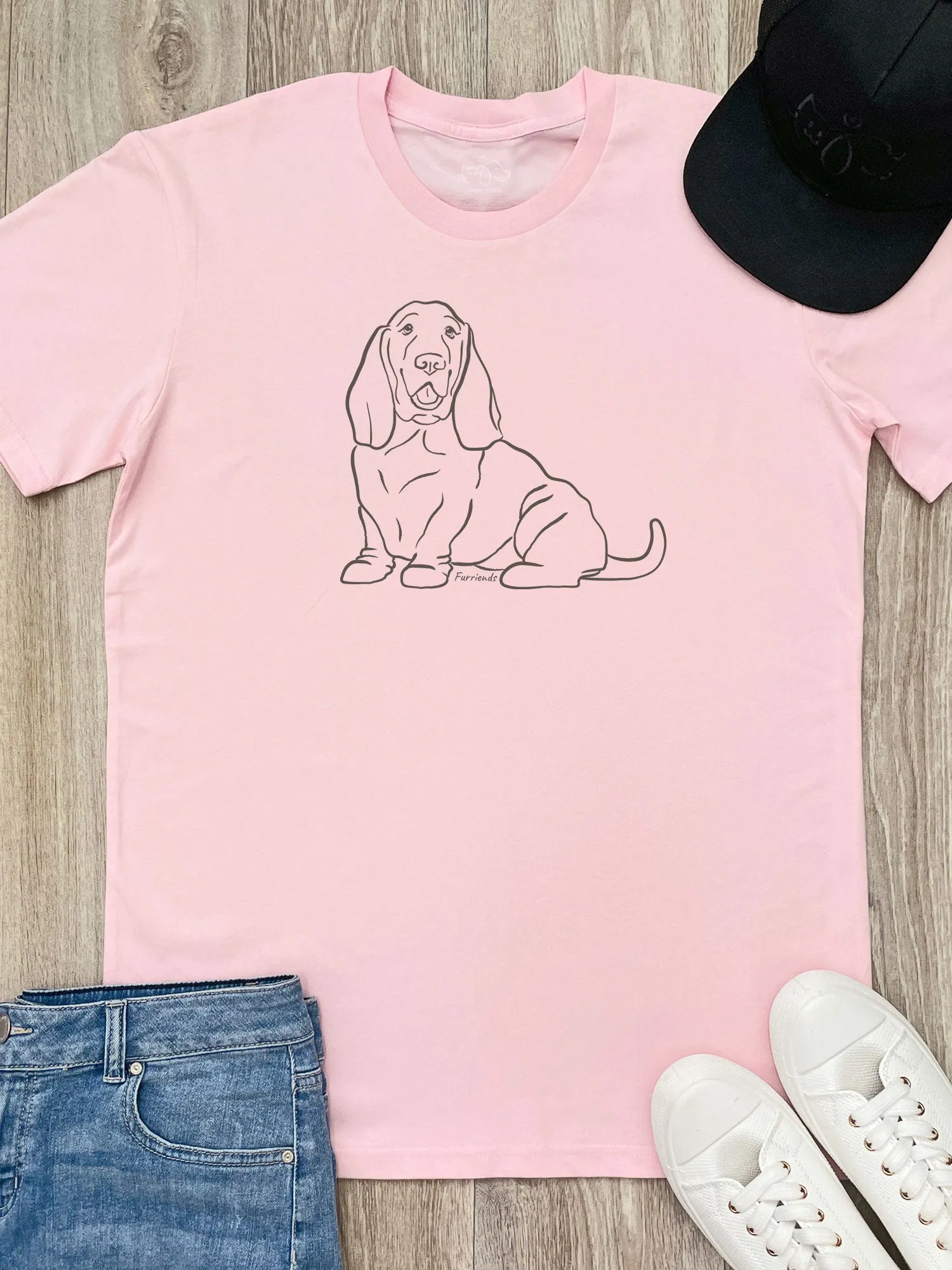 Basset Hound Essential Unisex Tee