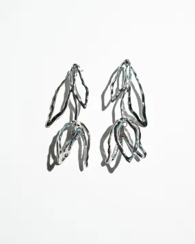 Beloved Bloom Earrings in Silver