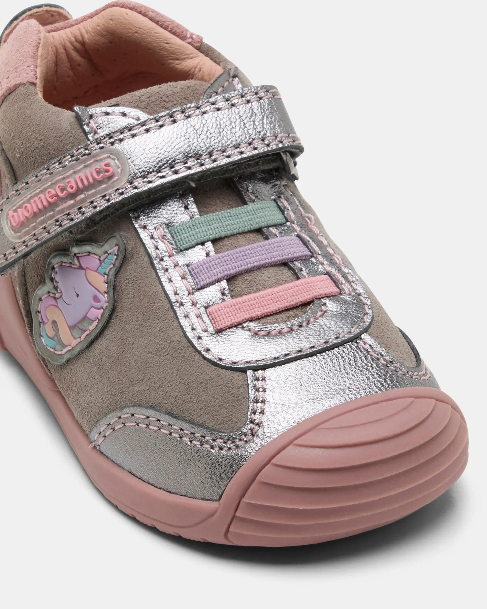 Biogateo Boot 231112 Self Fastening Grey/Rose/Lilac