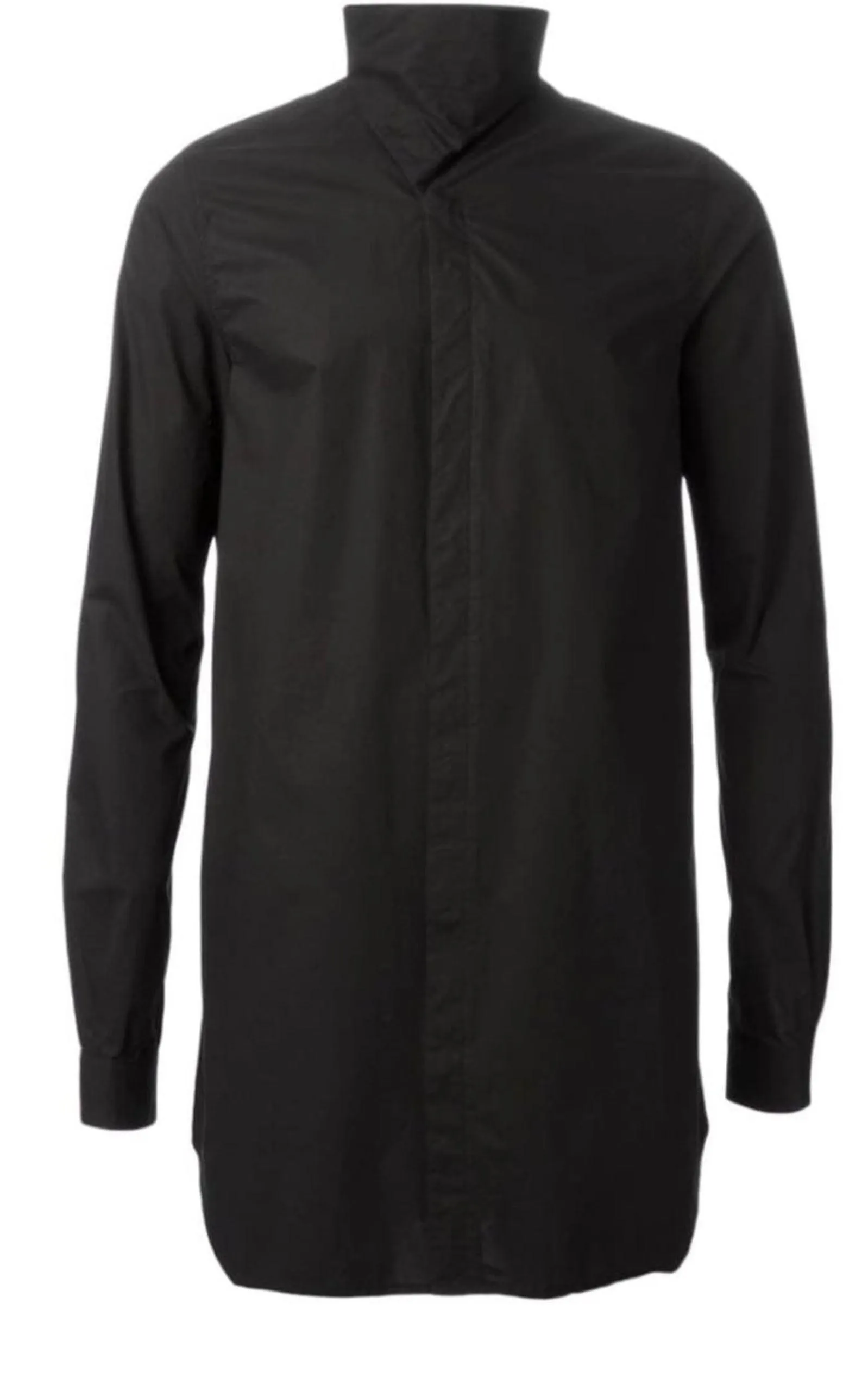 Black Cotton Island Shirt