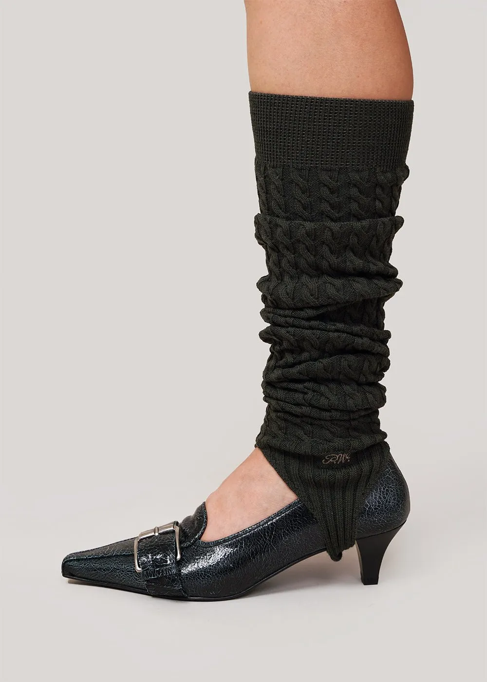 Black Leslie Pumps