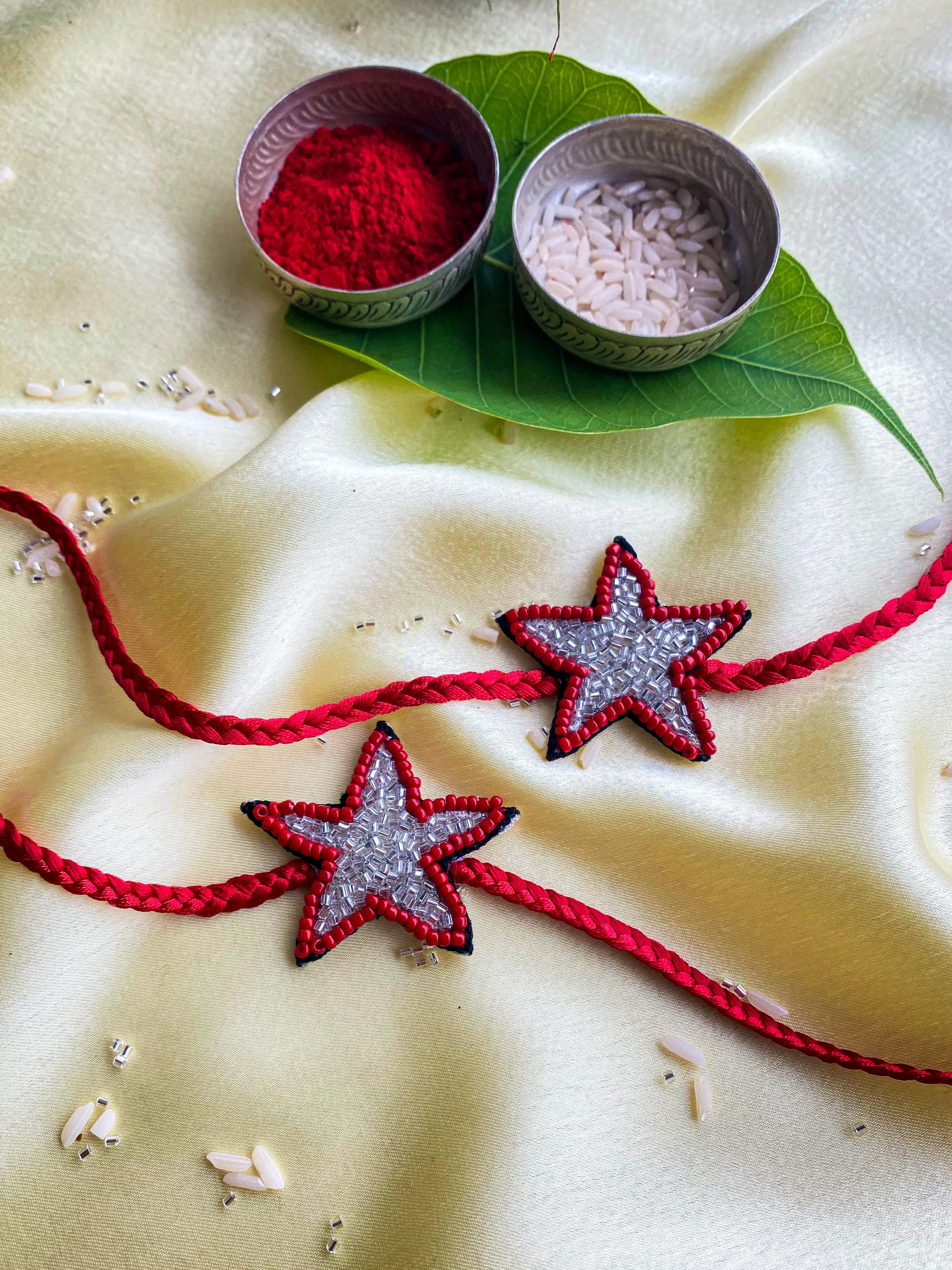 Blazing Star Rakhi- Set of 2