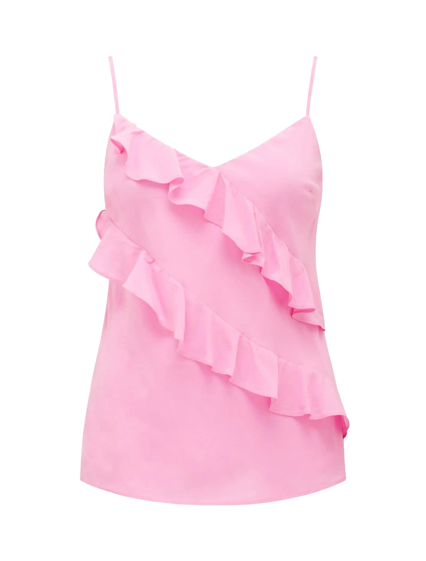 Bradshaw Bias Ruffle Cami Top