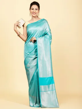 Brocade Zari Jaal Handloom Woven Saree