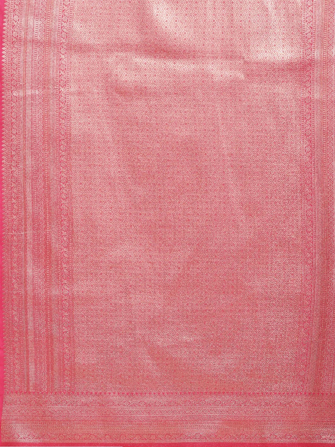 Brocade Zari Jaal Handloom Woven Saree