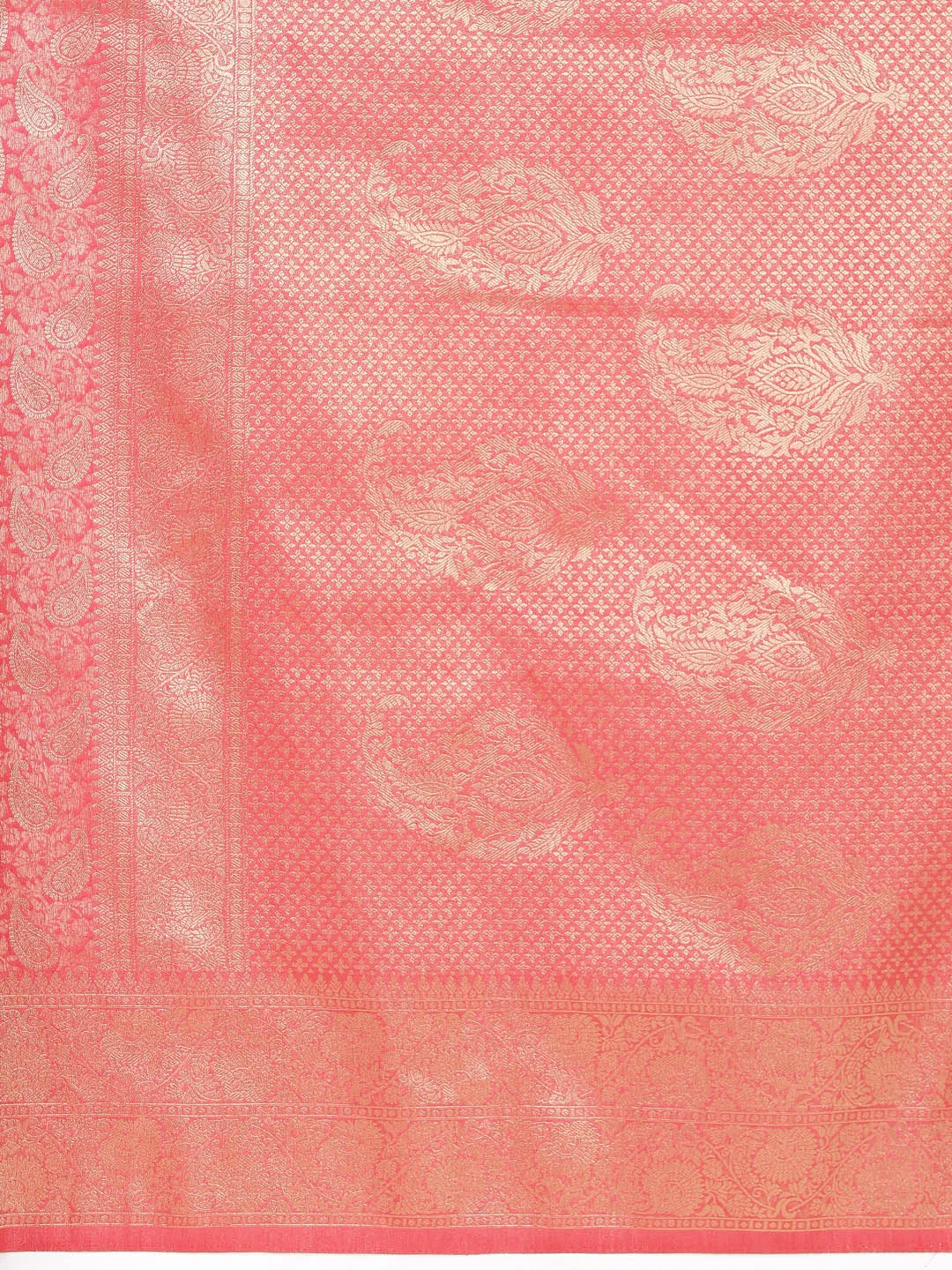 Brocade Zari Jaal Woven Handloom Saree