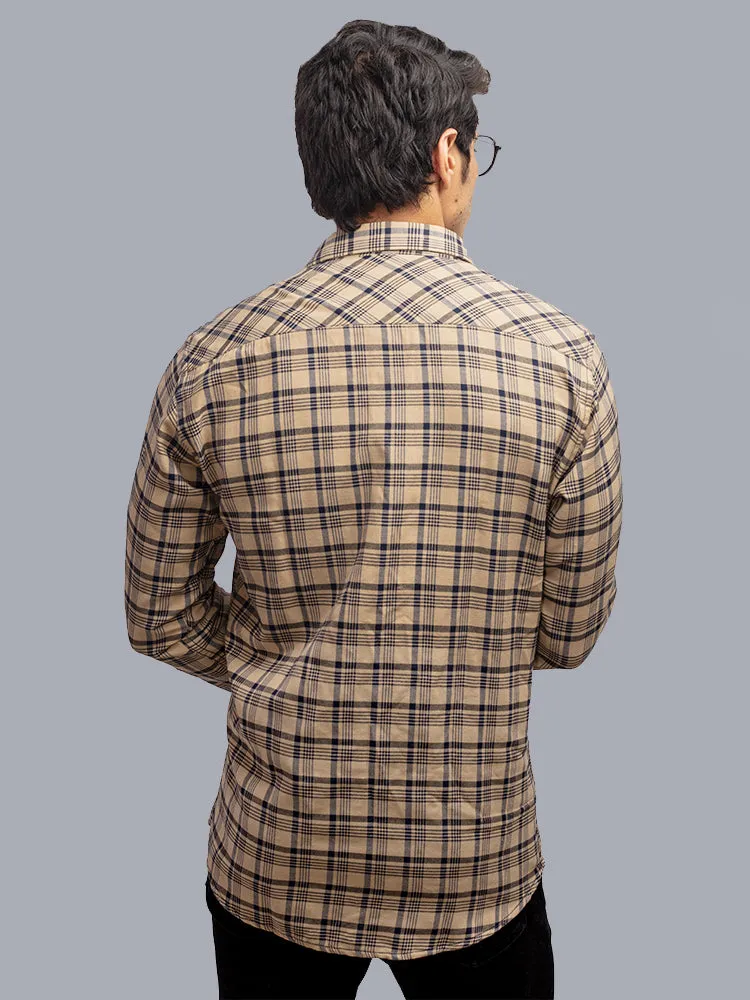 Casual Shirts for Men - Classic Checked Cotton Men