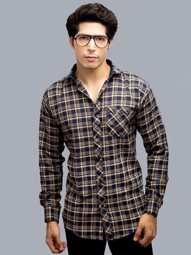 Casual Shirts for Men - Classic Checked Cotton Men