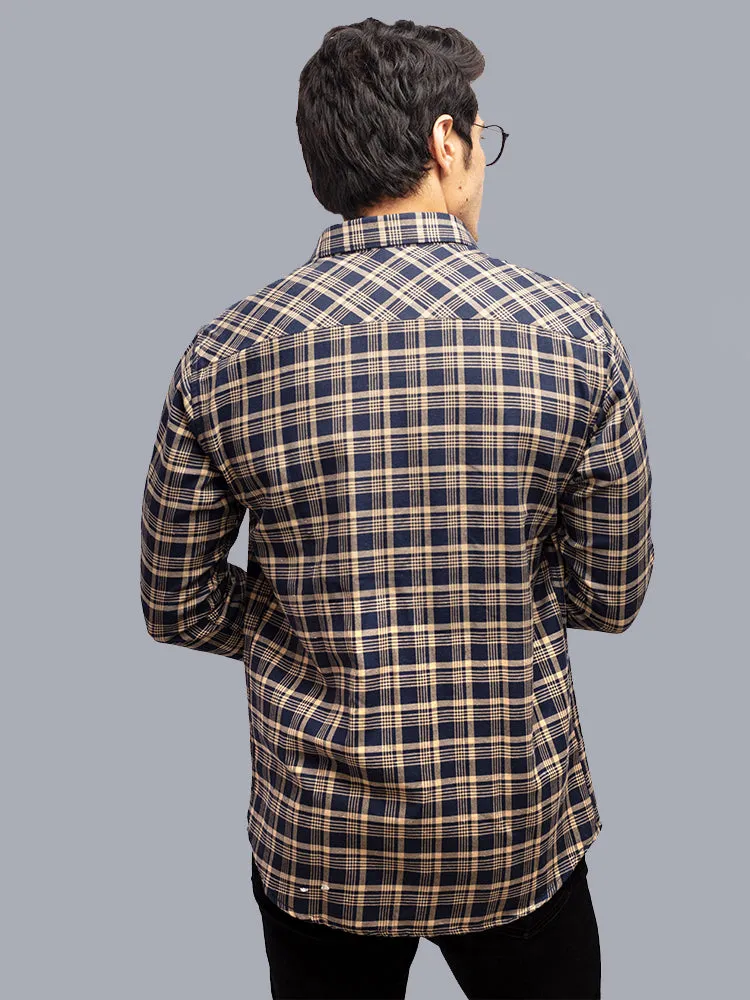 Casual Shirts for Men - Classic Checked Cotton Men