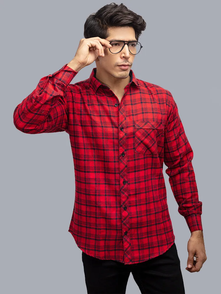 Casual Shirts for Men - Classic Checked Cotton Men