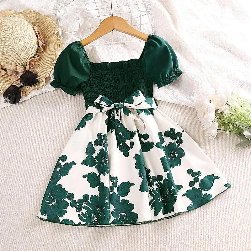 Children's Printed Dress, New Style In Summer