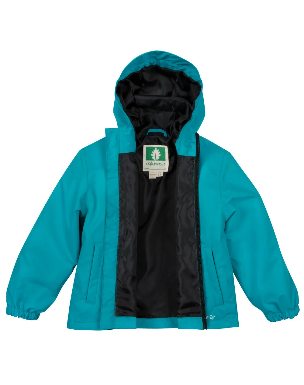 Children's Waterproof Shell Jacket, Glacier Blue