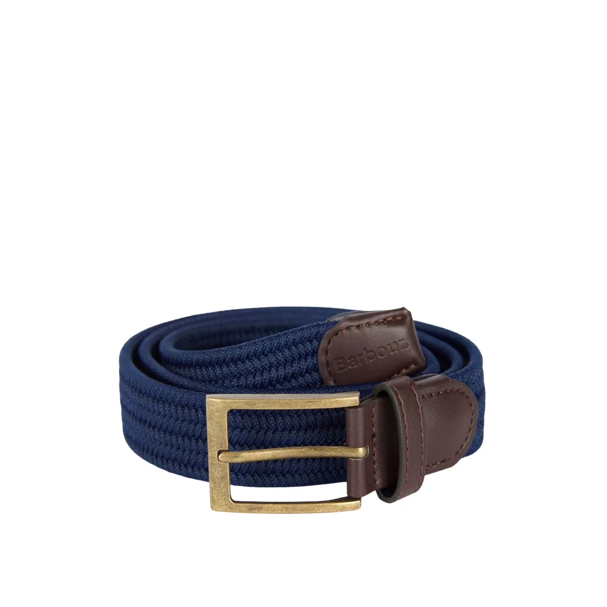 Cintura Uomo Barbour Nevis Webbing Navy