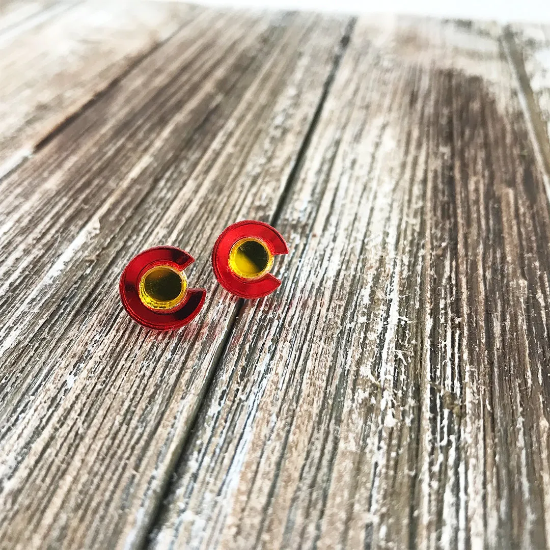 CO Stud Earrings