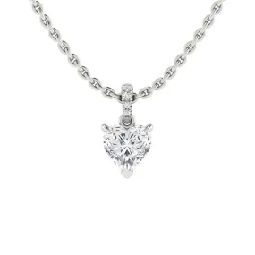 Cora - 18ct White Gold - Heart