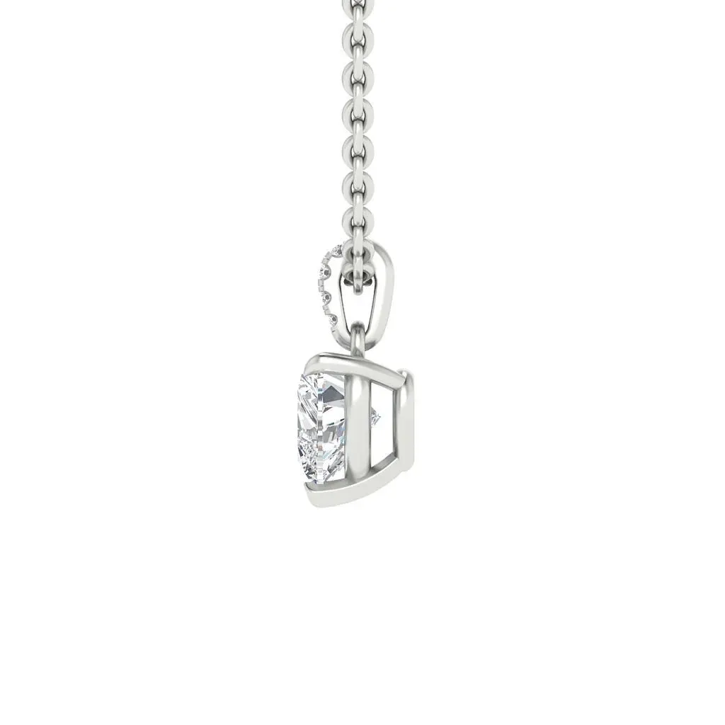 Cora - 18ct White Gold - Heart