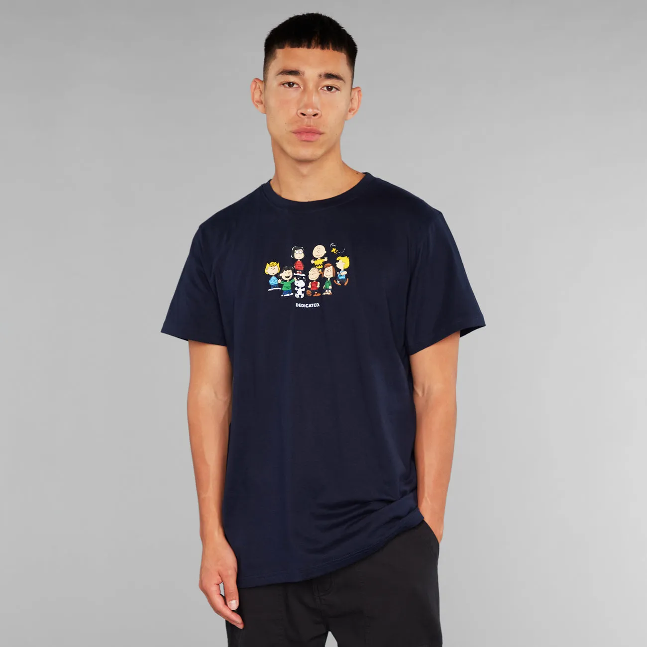 Dedicated Peanuts Snoopy Gang T-shirt Navy