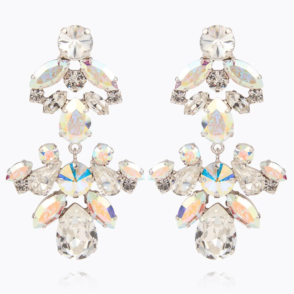 Denize Earrings / Crystal Ab Combo