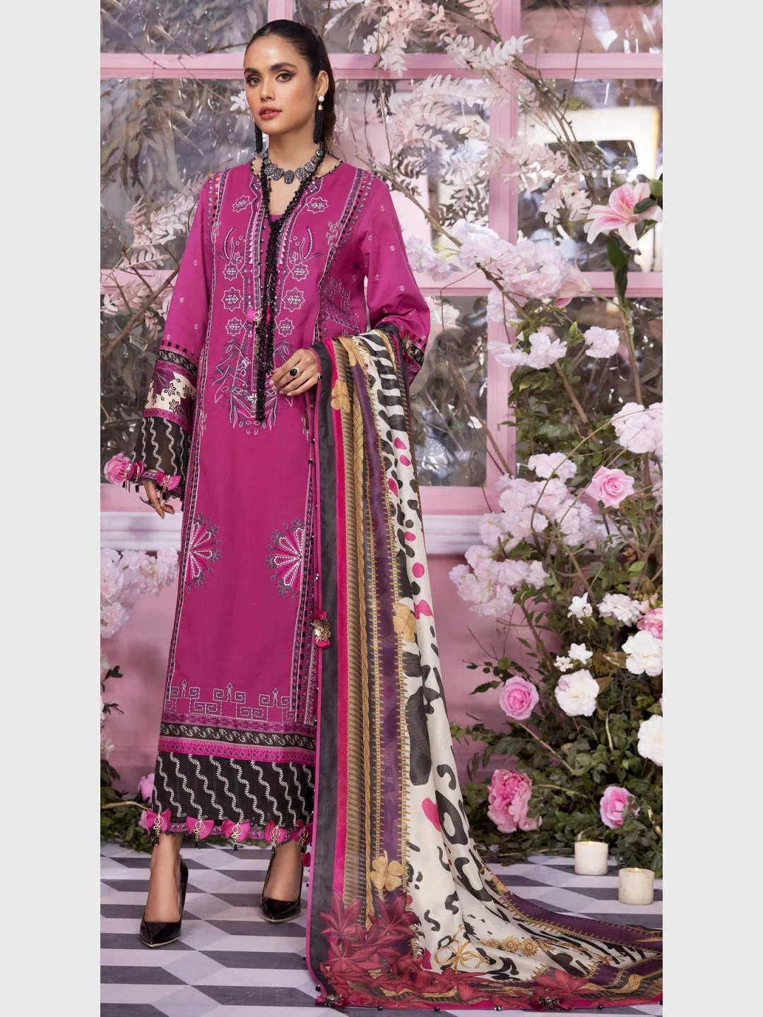 Designer Embroidered Lawn