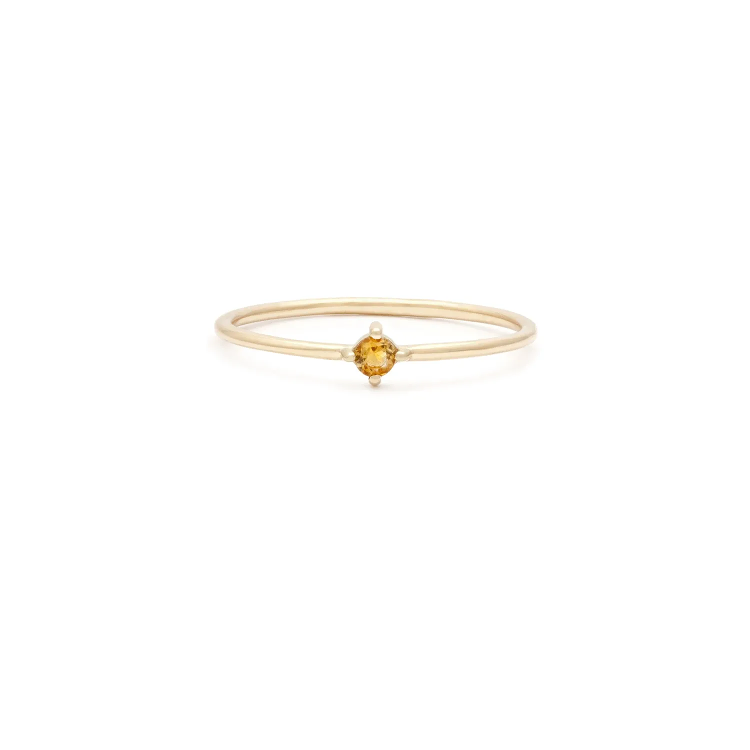 Element Ring | 14k Gold & Citrine