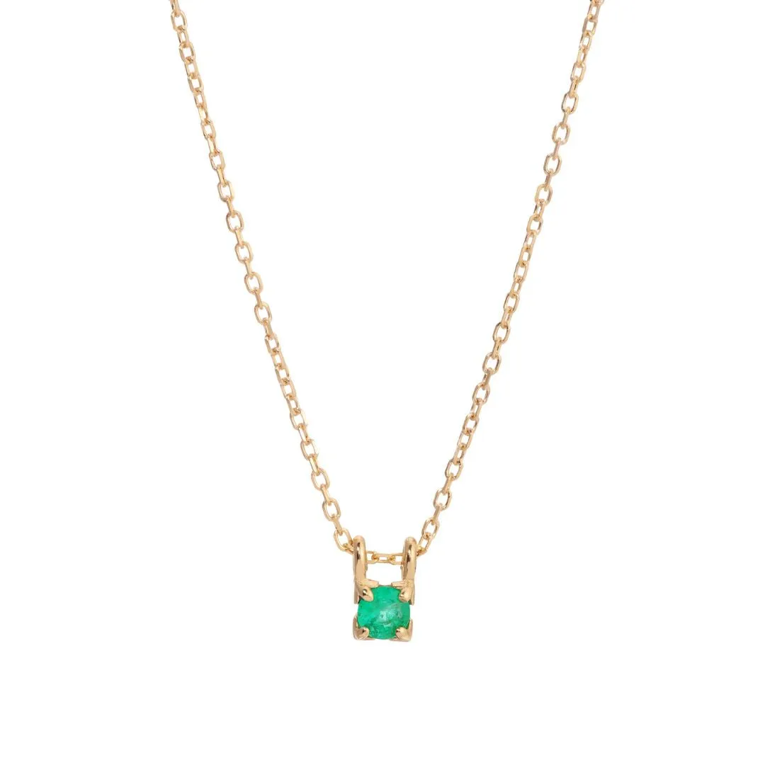 Emerald Petite Era Necklace