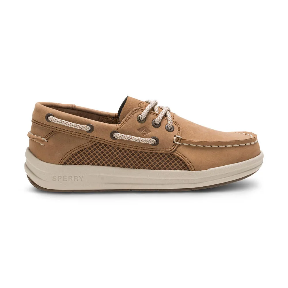 Gamefish Top-Sider Kid's Boat Shoe - Dark Tan