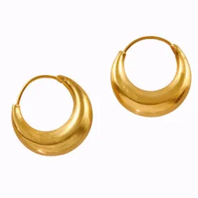 Gillian Conroy 18k Large Ruchi Hoops Earrings