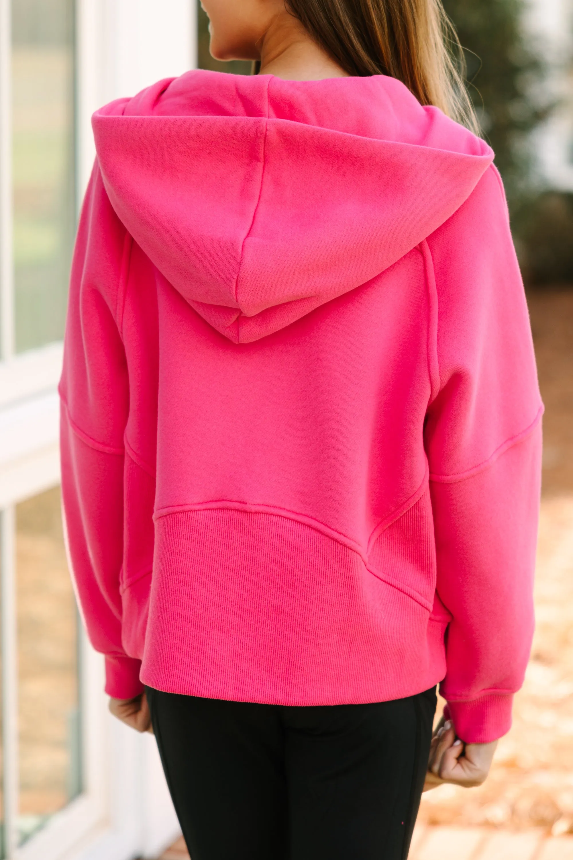 Girls: Always Direct Fuchsia Pink Hoodie