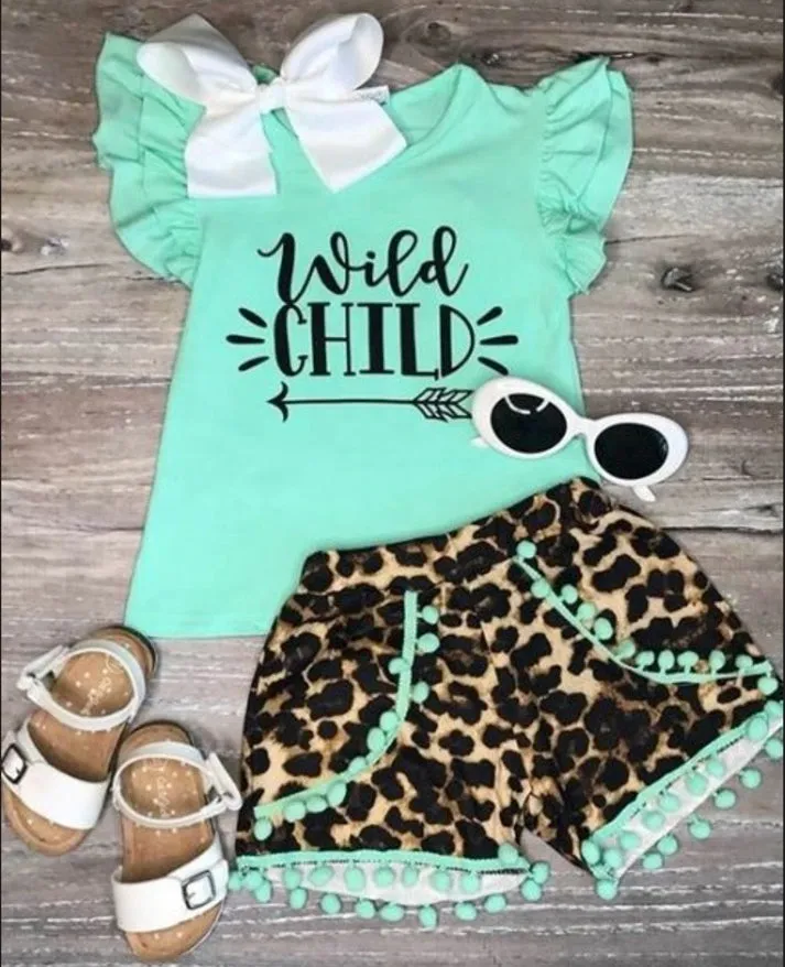 Girls Wild Child 2 Pcs Set