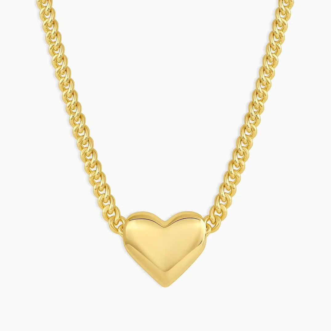 Gorjana - Lou Heart Charm Necklace